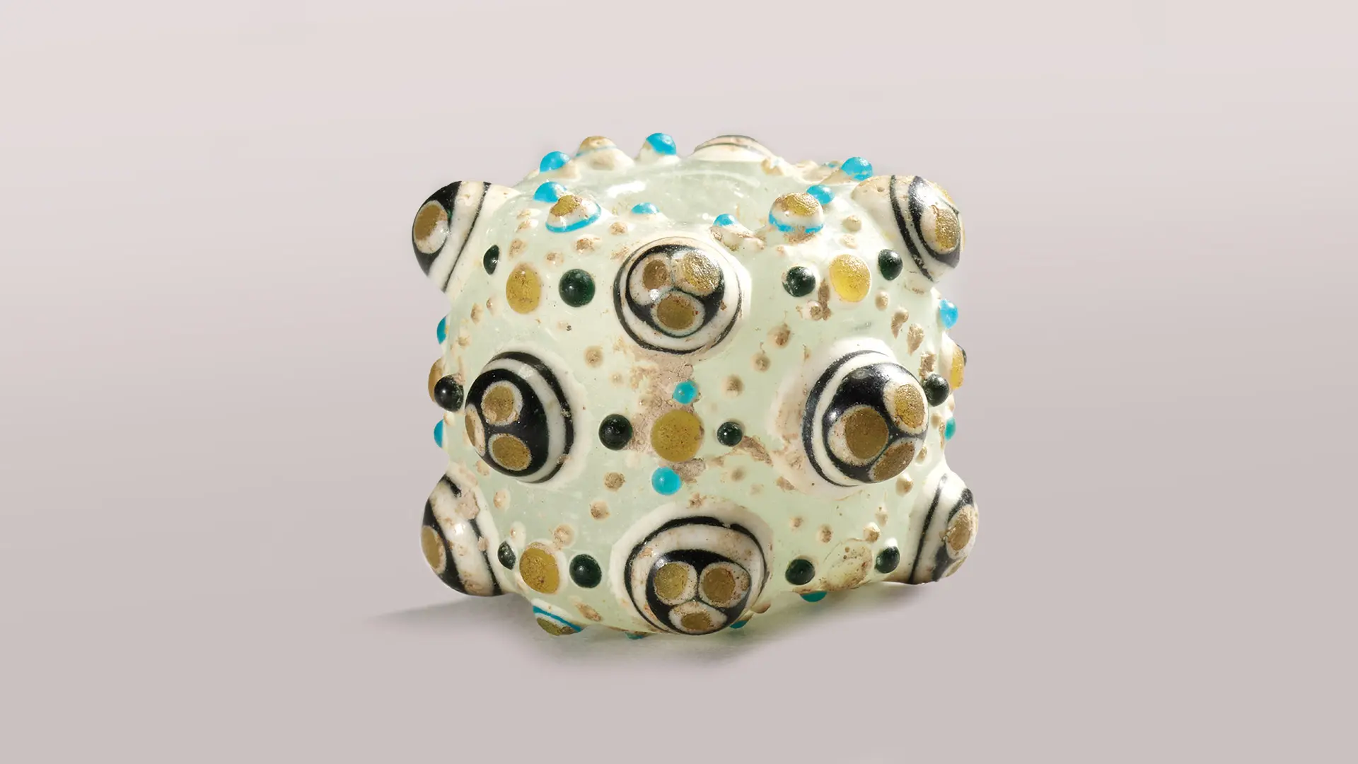 Dragonfly-Eye Liuli Bead